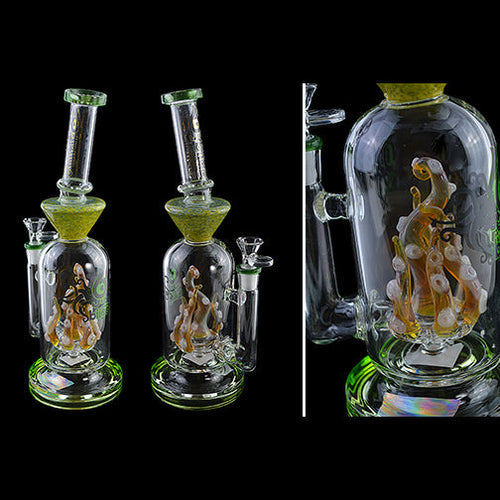 Lookah Water Pipe - Biigo Glass Kraken Perc