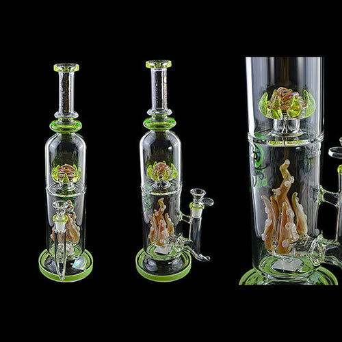 Lookah Water Pipe - Biigo Glass Eye of Kraken